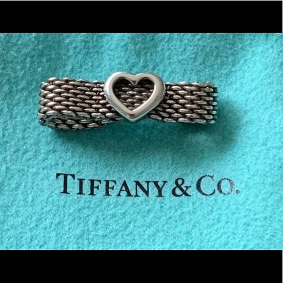 Tiffany & Co. Jewelry - Tiffany Mesh heart ring